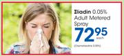 Iliadin 0.05% Adult Metered Spray-Each
