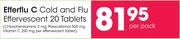 Efferflu C Cold And Flu Effervescent 20 Tablets-Per Pack