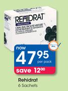 Rehidrat 6 Sachets-Per Pack