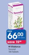 Vitaforce Tonzolyt 100 Tablets-Per Pack