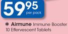 Airmune Immune Booster 10 Effervescent Tablets-Per Pack