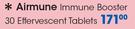 Airmune Immune Booster 30 Effervescent Tablets-Per Pack