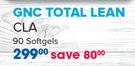 GNC Total Lean Cla 90 Softgels-Per Pack