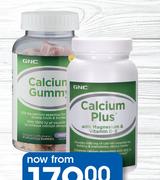 GNC Calcium Plus 180 Capsules-Per Pack