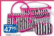 Clicks Fab Queen 4-In-1 Toiletry Bag Set-Each