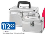 Clicks Aluminium Solid Cosmetics Case Medium-Each