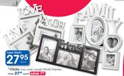 Clicks Live, Love, Laugh Photo Frames-Each