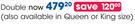 Safeway Fitted Electric Underblanket Double-Each