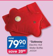 Safeway Electric Hot Water Bottle JA3324 -Each