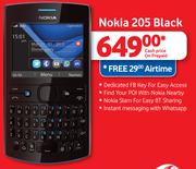 Nokia 205 Black