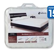 Safeway Tie Down Electric Underblanket Single-Each