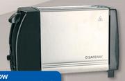 Safeway 2 Slice Stainless Steel Toaster