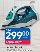Kambrook 2200W Ceramic Iron