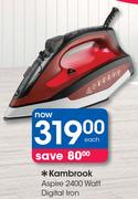 Kambrook Aspire 2400W Digital Iron