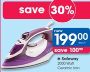 Safeway 2000W Ceramic Iron