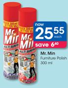 Mr. Min Furniture Polish-300ml Each