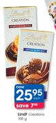 Lindt Creations - 100g Each