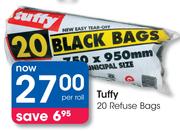 Tuffy 20 Refuse Bags-Per Roll