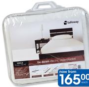 Safeway Electrical Tie-Down Or Underblanket Single