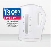 Safeway Cordless Kettle SWK-SLD228W
