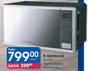 Kambrook 20Ltr Digital Display Microwave