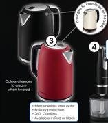 Kambrook Aspire Colour-Changing Kettle-Each
