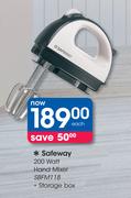 Safeway 200 Watt Hand Mixer SBFM118