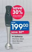Safeway Stainless Steel Stick Blender YW-0123A