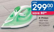Philips 1800 Watt Steam Iron GC1020/21
