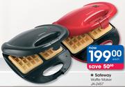 Safeway Waffle Maker JA-2457-Each