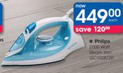 Philips 2000 Watt Steam Iron GC1028/20