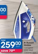Russell Hobbs Ceraglide 2000 Watt Ceramic Iron