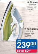 Kambrook 2200 Watt Steam Iron JA3287