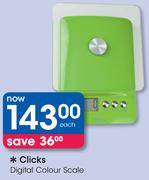 Clicks Digital Colour Scale