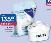 Brita Single Filter Cartridge-Each