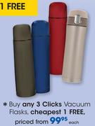 Clicks Vacuum Flasks-Each