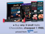 Lindt Hello Chocolates-Each