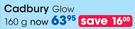 Cadbury Glow-160g Each