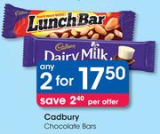 Cadbury Chocolate Bars-For Any 2