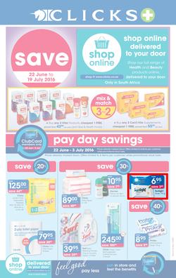 Clicks : Save (22 Jun - 19 Jul 2016), page 1