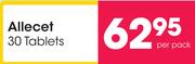 Allecet 30 Tablets-Per Pack