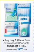 Clicks Floss Or Interdental Products-Each