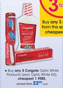 Colgate Optic White Products-Each