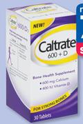 Caltrate 600 +D 60 Tablets-Per Pack