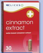 Clicks Cinnamon Extract 30 Capsules-per Pack