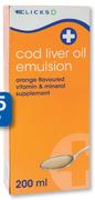 Clicks Cod Liver Oil Emulsion-200ml Each
