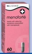 Clicks Menoforte 60 Capsules-Per Pack