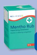 Clicks Mentho Rub Oinment-50g Each