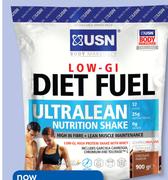 USN Diet Fuel Ultralean Nutrition Shake-900g Each