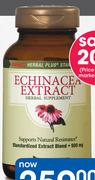 GNC Herbal Plus Echinacea Extract 100 Capsules-Per Pack